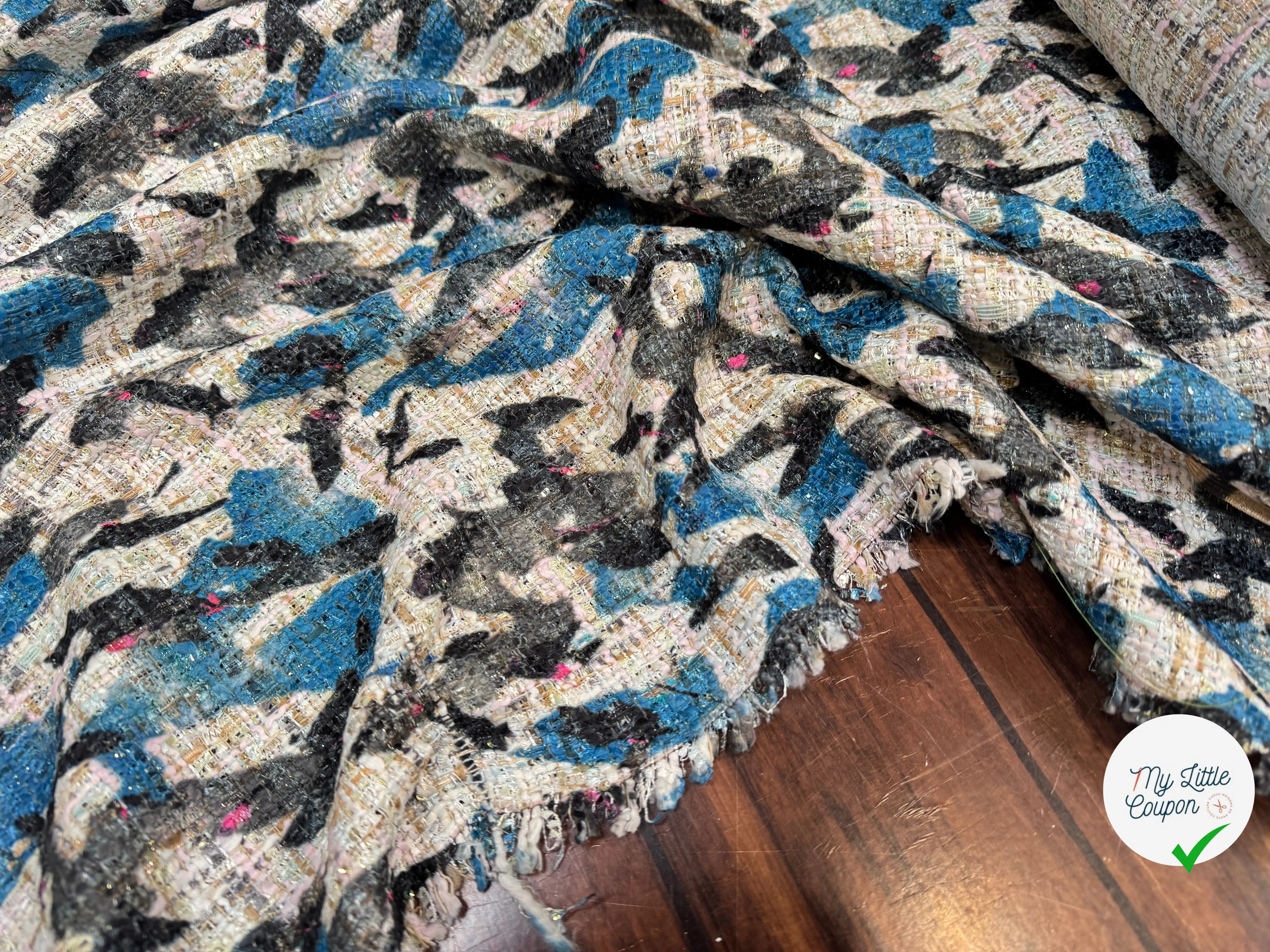 TWEED LUREX DE TACHES - My Little Coupon