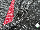 TWEED NOIR RUBIS - My Little Coupon