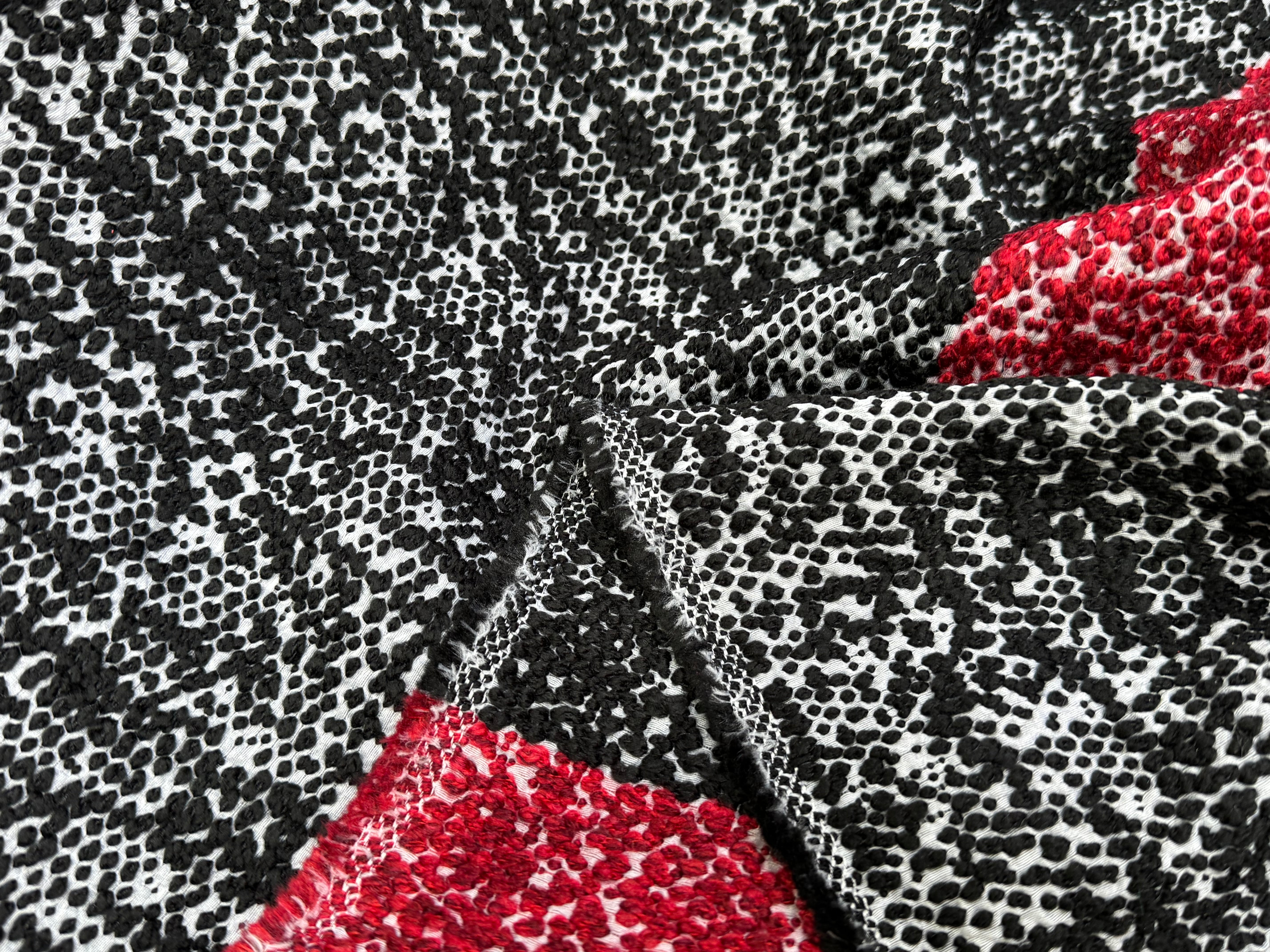 TWEED NOIR RUBIS - My Little Coupon