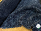 TWEED POLYLAINE CHINÉ BLEU CHIC - My Little Coupon