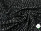 TWEED POLYLAINE ET LUREX NOIR ARGENTÉ - My Little Coupon