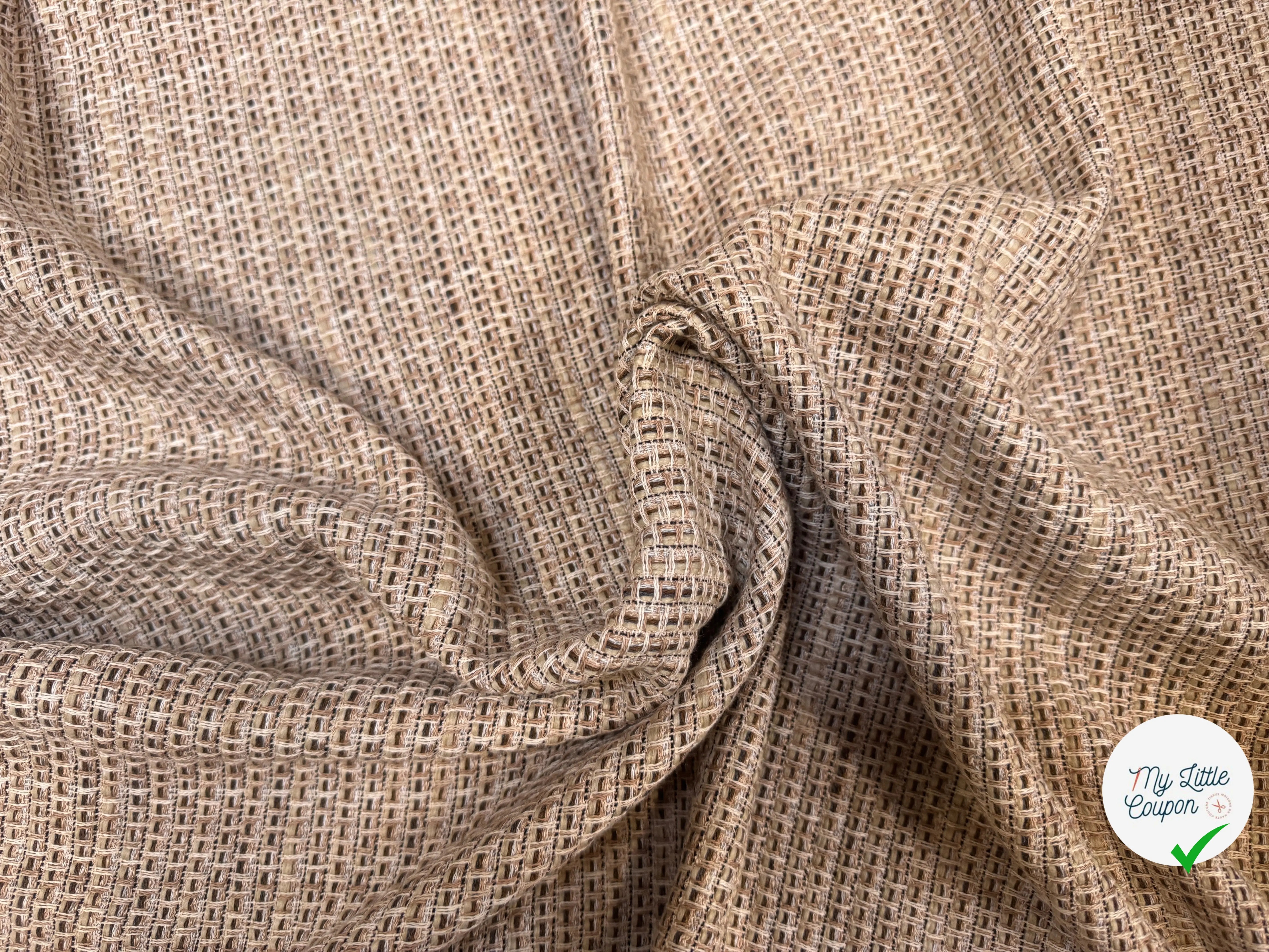 TWEED SHARP 80% COTON - My Little Coupon