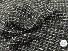 TWEED TAILLEUR ULTRA CHIC NOIR ET BLANC LAINE - My Little Coupon