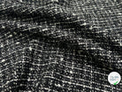 TWEED TAILLEUR ULTRA CHIC NOIR ET BLANC LAINE - My Little Coupon