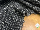 TWEED TAILLEUR ULTRA CHIC NOIR ET BLANC LAINE - My Little Coupon