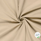 TWILL DE COTON LAVÉ BEIGE CLAIR - My Little Coupon
