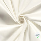 Twill de coton lavé blanc cassé