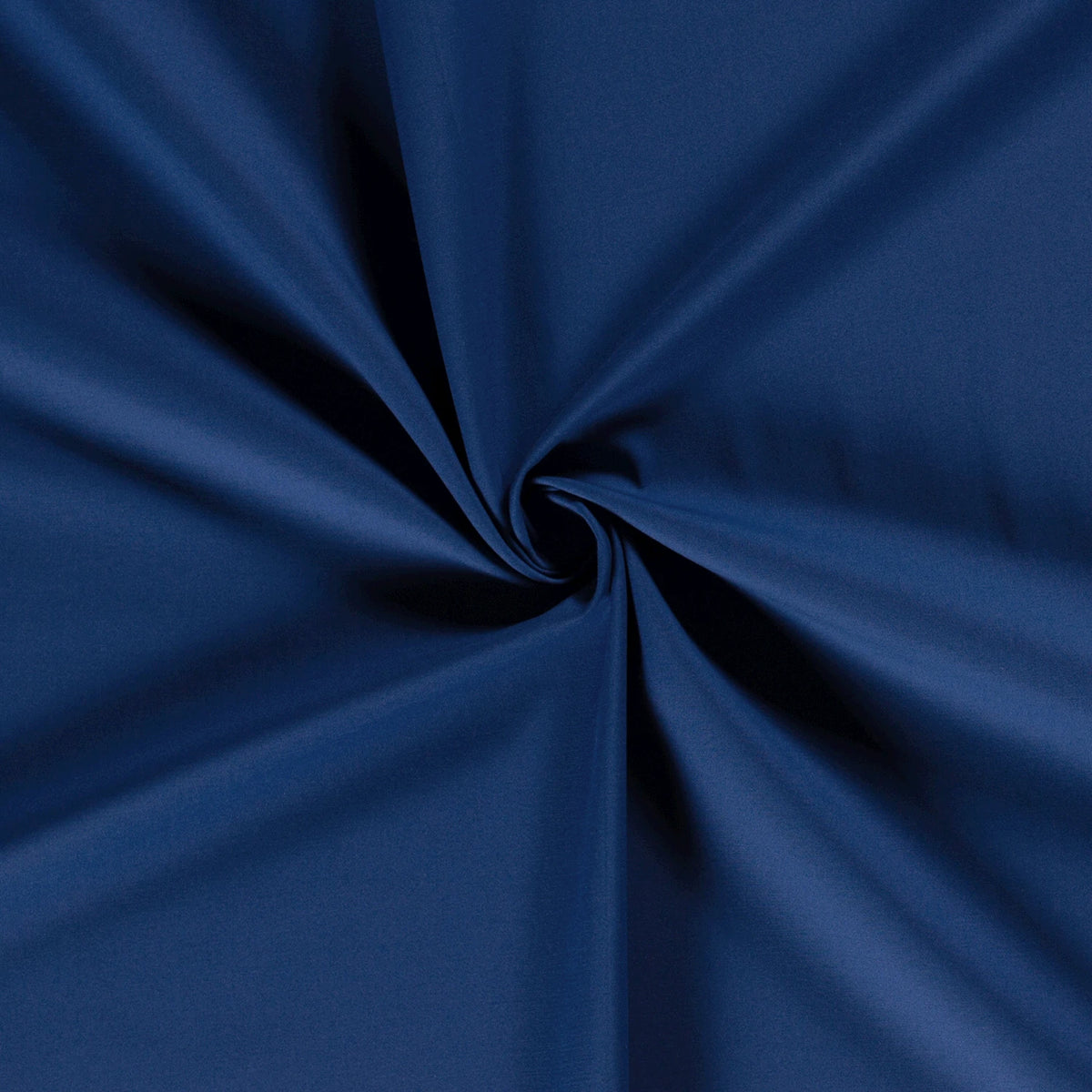 TWILL DE COTON STRETCH LAVÉ COBALT - My Little Coupon
