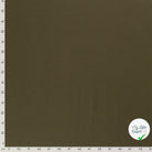 TWILL DE COTON STRETCH LAVÉ VERT KAKI - My Little Coupon