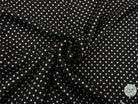 TWILL DE SOIE PETIT POIS VERT AMANDE - My Little Coupon - tissu - coudre