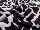 TWILL DE SOIE PETITE GIRAFE BABY PINK- coupon de tissu de 3 mètres - My Little Coupon - tissu - coudre