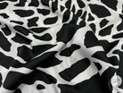 TWILL DE SOIE PETITE GIRAFE FOND BLANC OPTIQUE - My Little Coupon - tissu - coudre