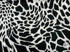 TWILL DE SOIE PETITE GIRAFE FOND BLANC OPTIQUE - My Little Coupon - tissu - coudre