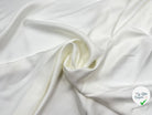 TWILL VISCOSE BLANC NEIGE - My Little Coupon - tissu - coudre