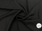 TWILL VISCOSE DEEP BLACK - My Little Coupon - tissu - coudre