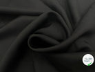 TWILL VISCOSE DEEP BLACK - My Little Coupon - tissu - coudre