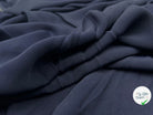 TWILL VISCOSE ÉLASTHANNE BLEU MARINE SOUPLE - coupon de tissu de 3 mètres - My Little Coupon - tissu - coudre