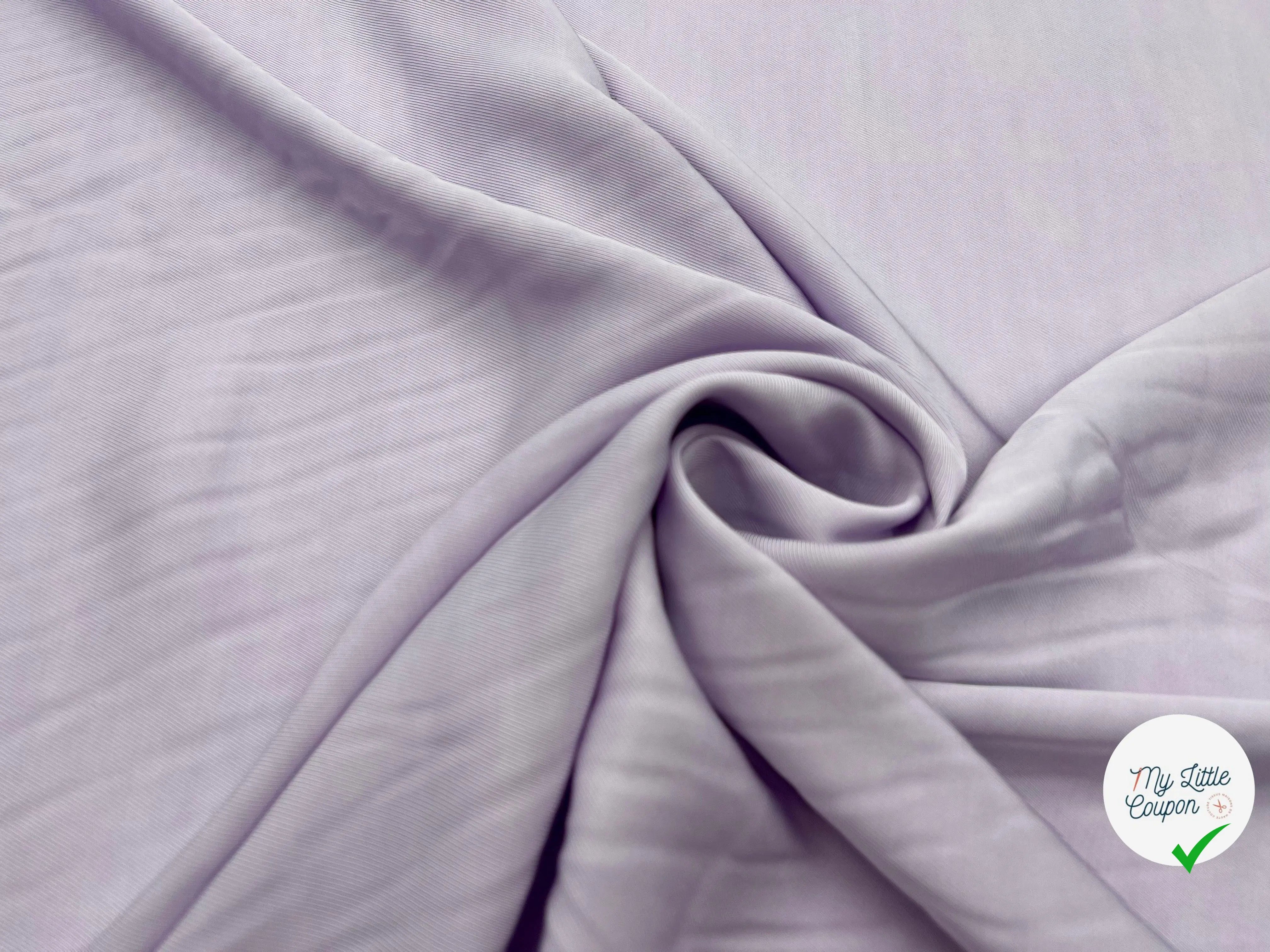 TWILL VISCOSE PARME - My Little Coupon - tissu - coudre
