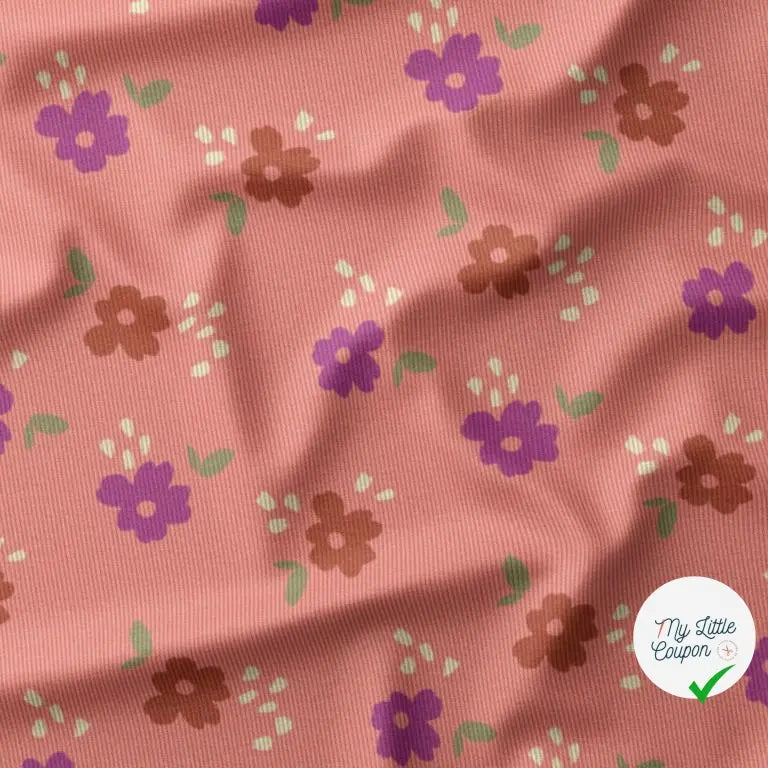 VELOURS 1000 RAIES ERINA VIOLET / MAUVE 1W Y5X 145 - My Little Coupon