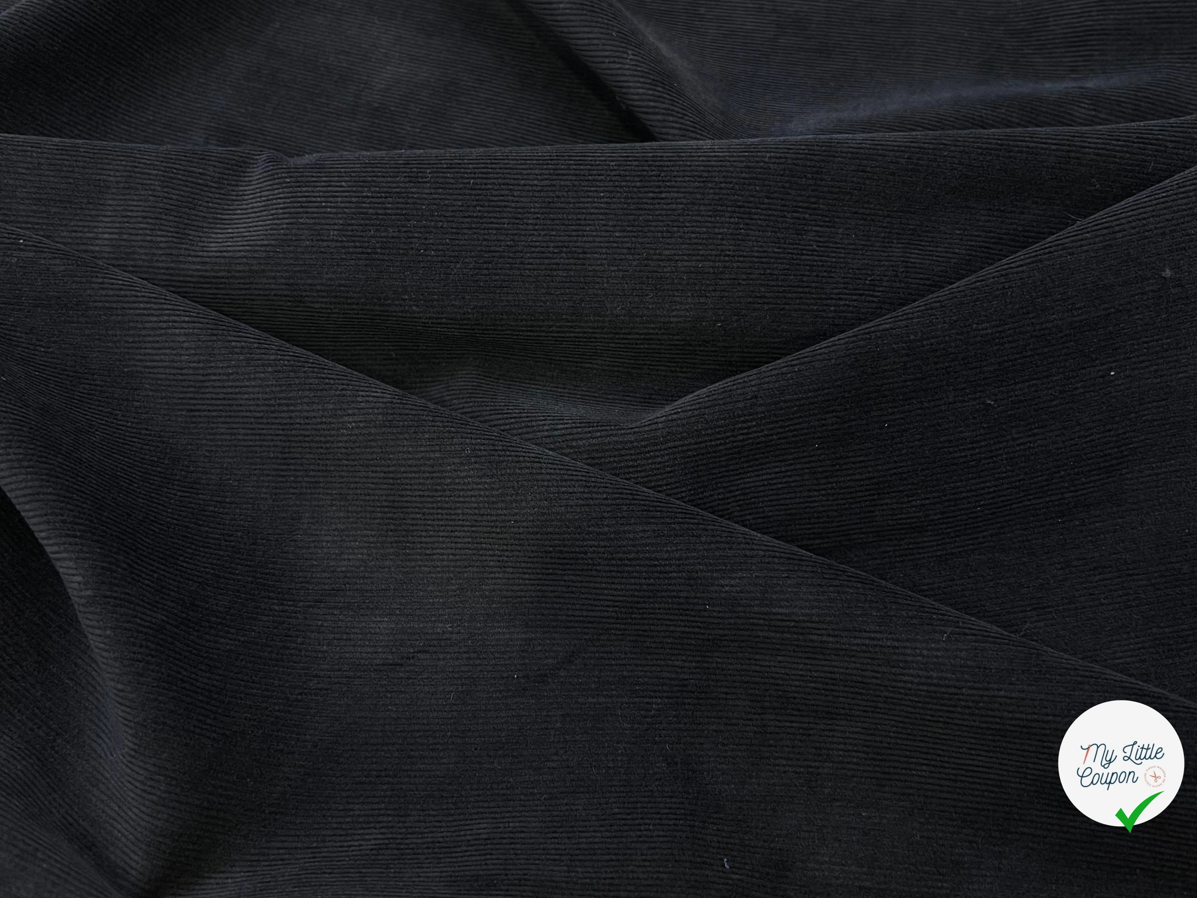 VELOURS 1000 RAIES NOIR - My Little Coupon