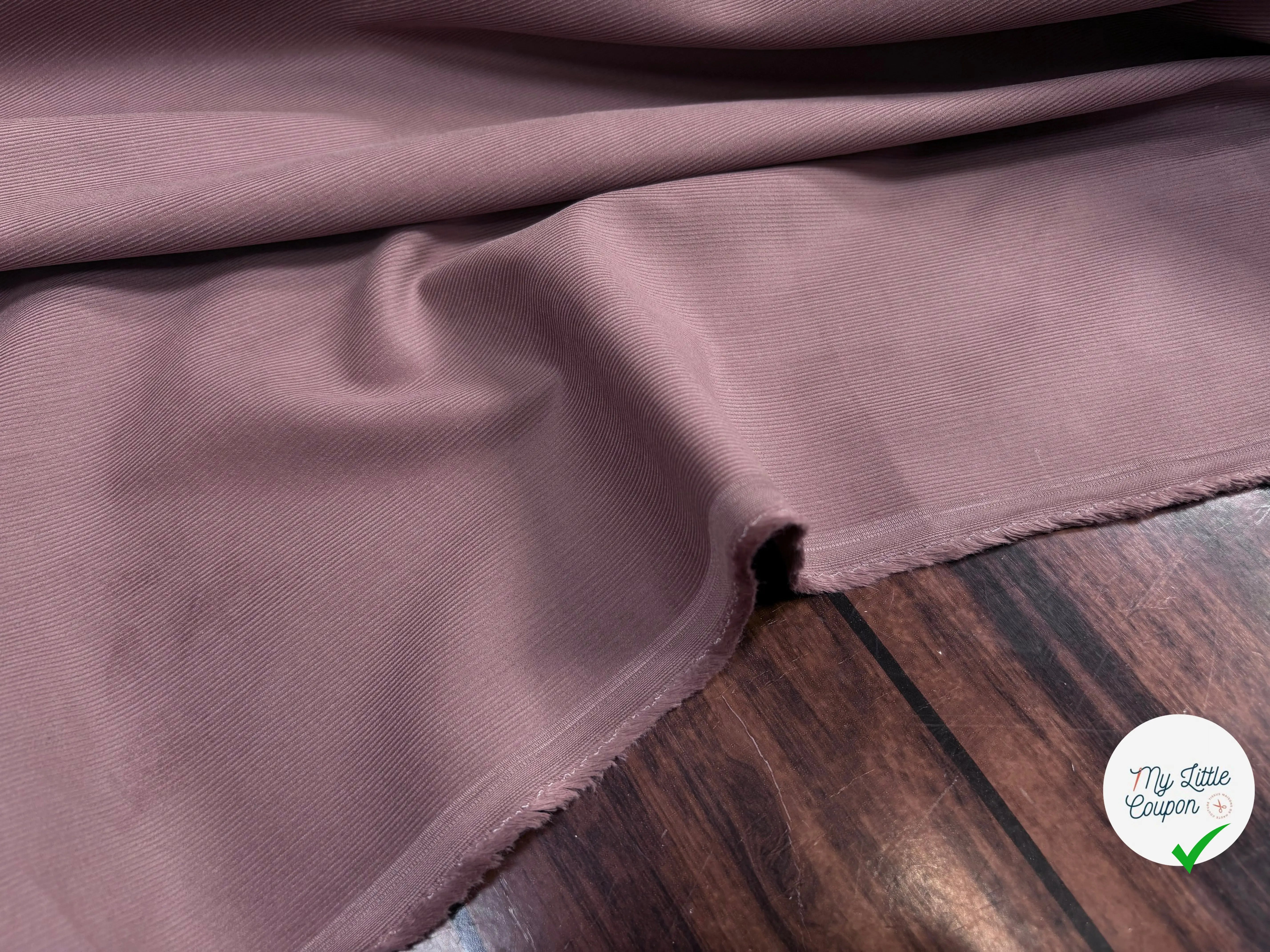 VELOURS 1000 RAIES UNI CHÂTAIGNE 145 - My Little Coupon