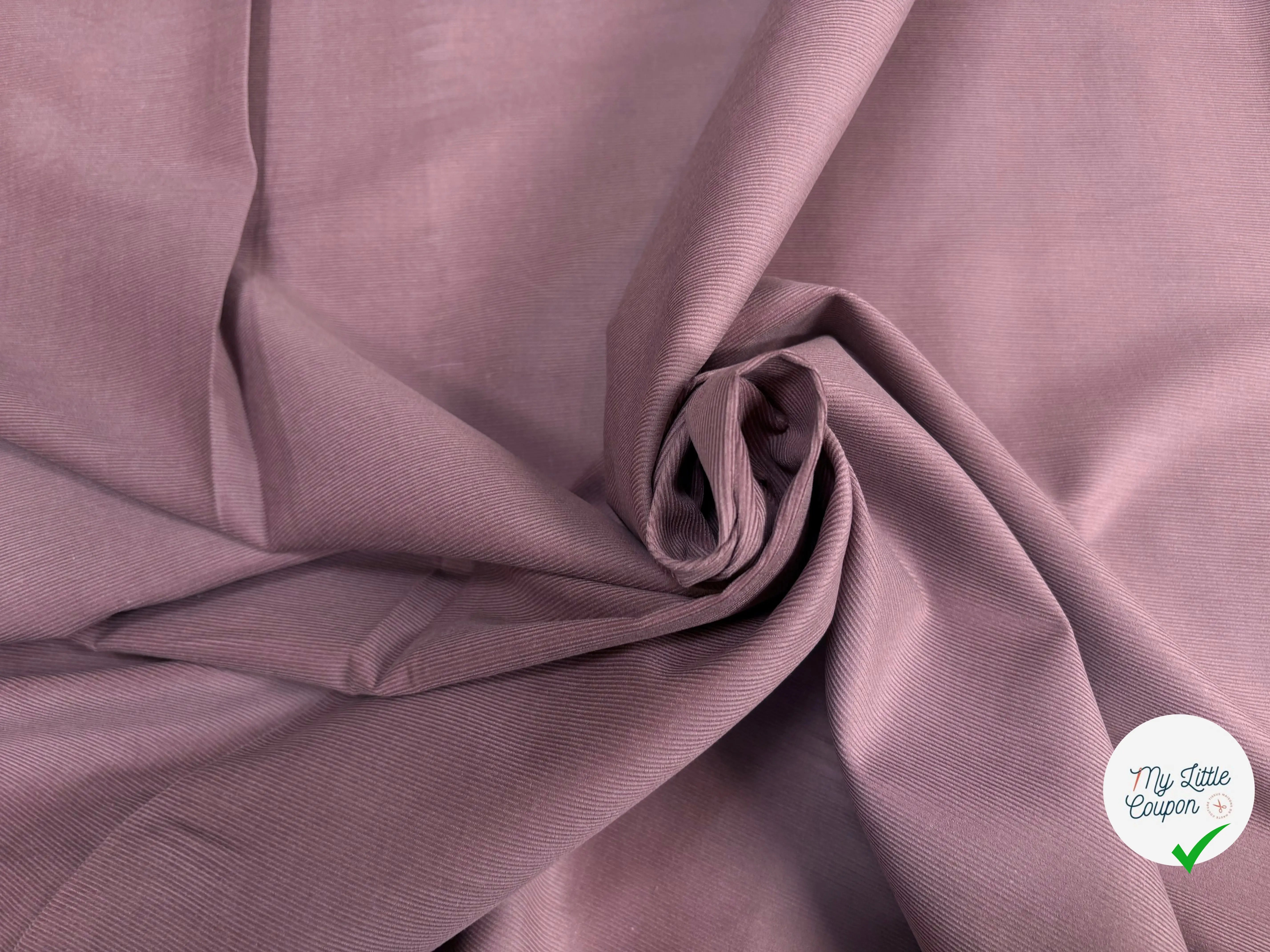 VELOURS 1000 RAIES UNI CHÂTAIGNE 145 - My Little Coupon