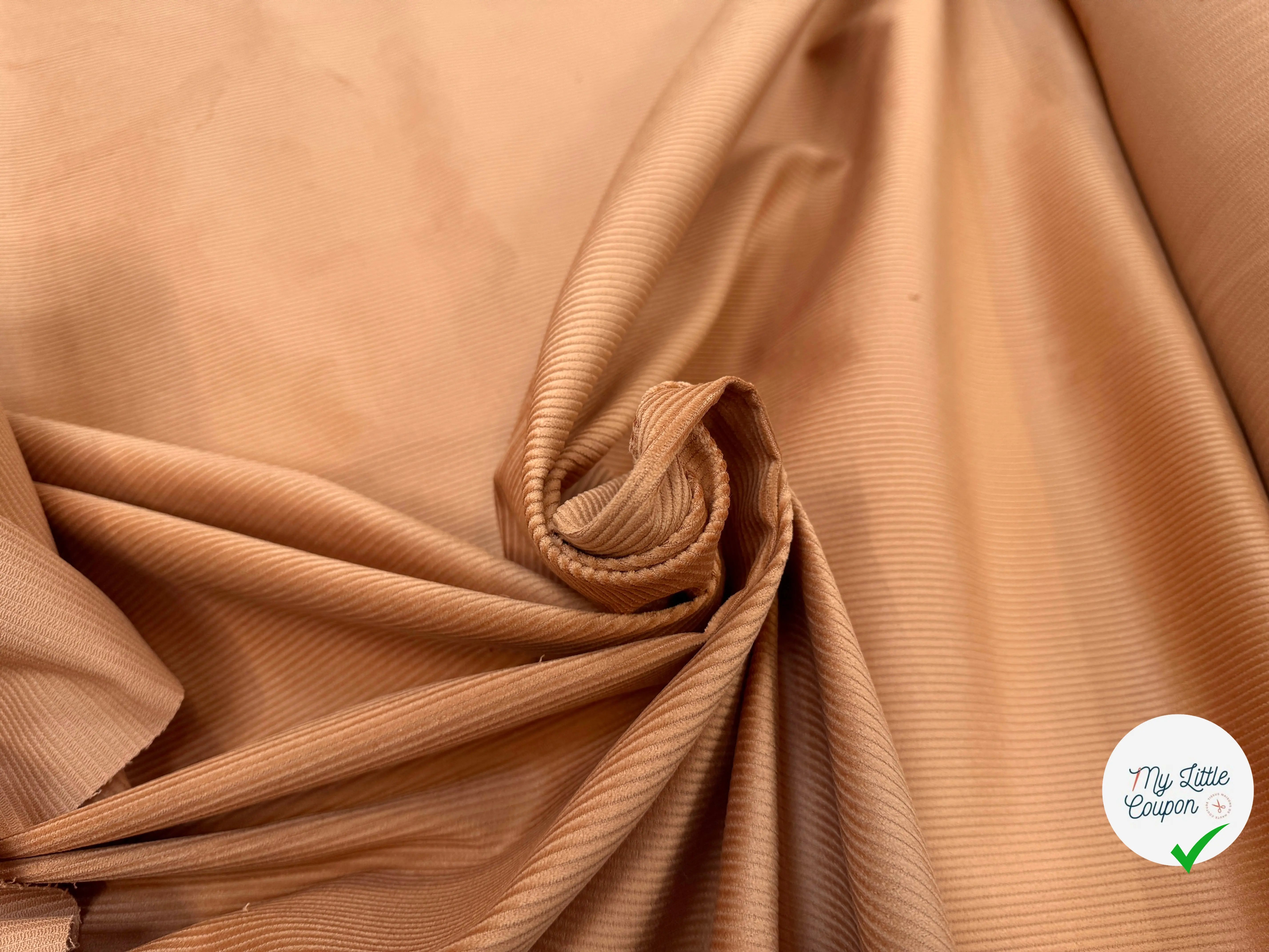 VELOURS 500 RAIES UNI CAMEL 150 - My Little Coupon