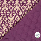 Velours abstrait pourpre