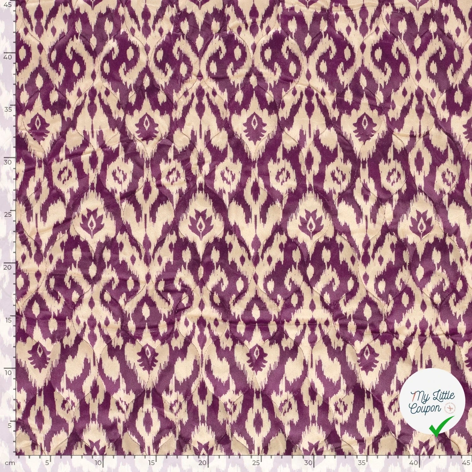 Velours abstrait pourpre