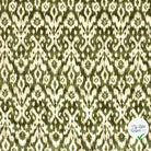 Velours abstrait vert kaki