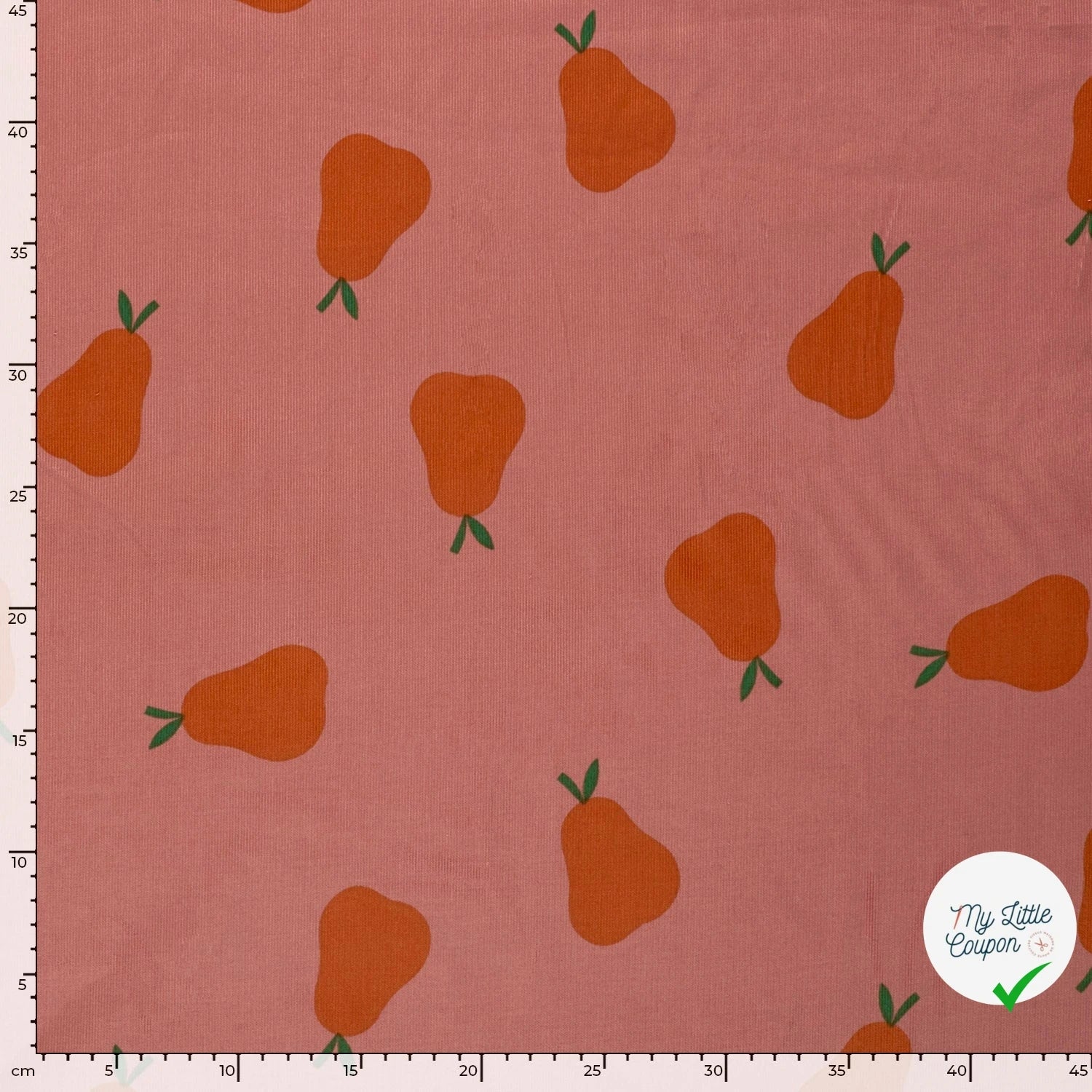 VELOURS BABY CORDUROY 21W PEARS 2 - My Little Coupon