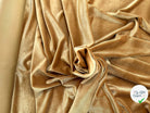 VELOURS CARVICO MAILLE DORÉ CARAMEL - My Little Coupon