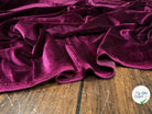 VELOURS CARVICO MAILLE STRETCH LIE DE VIN - My Little Coupon