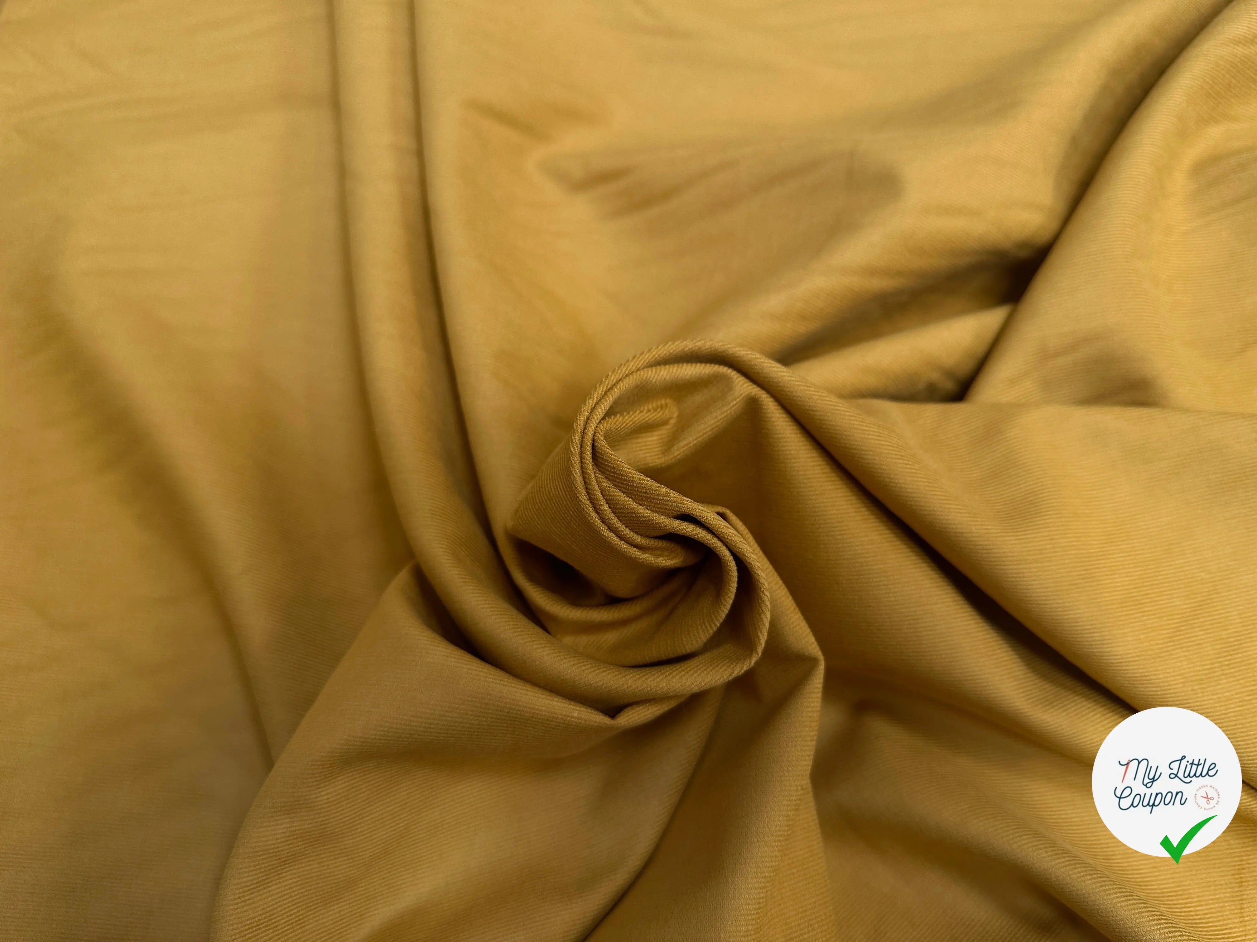 VELOURS CHEMISE 1500 RAIES PURE COTON ALBINI - My Little Coupon