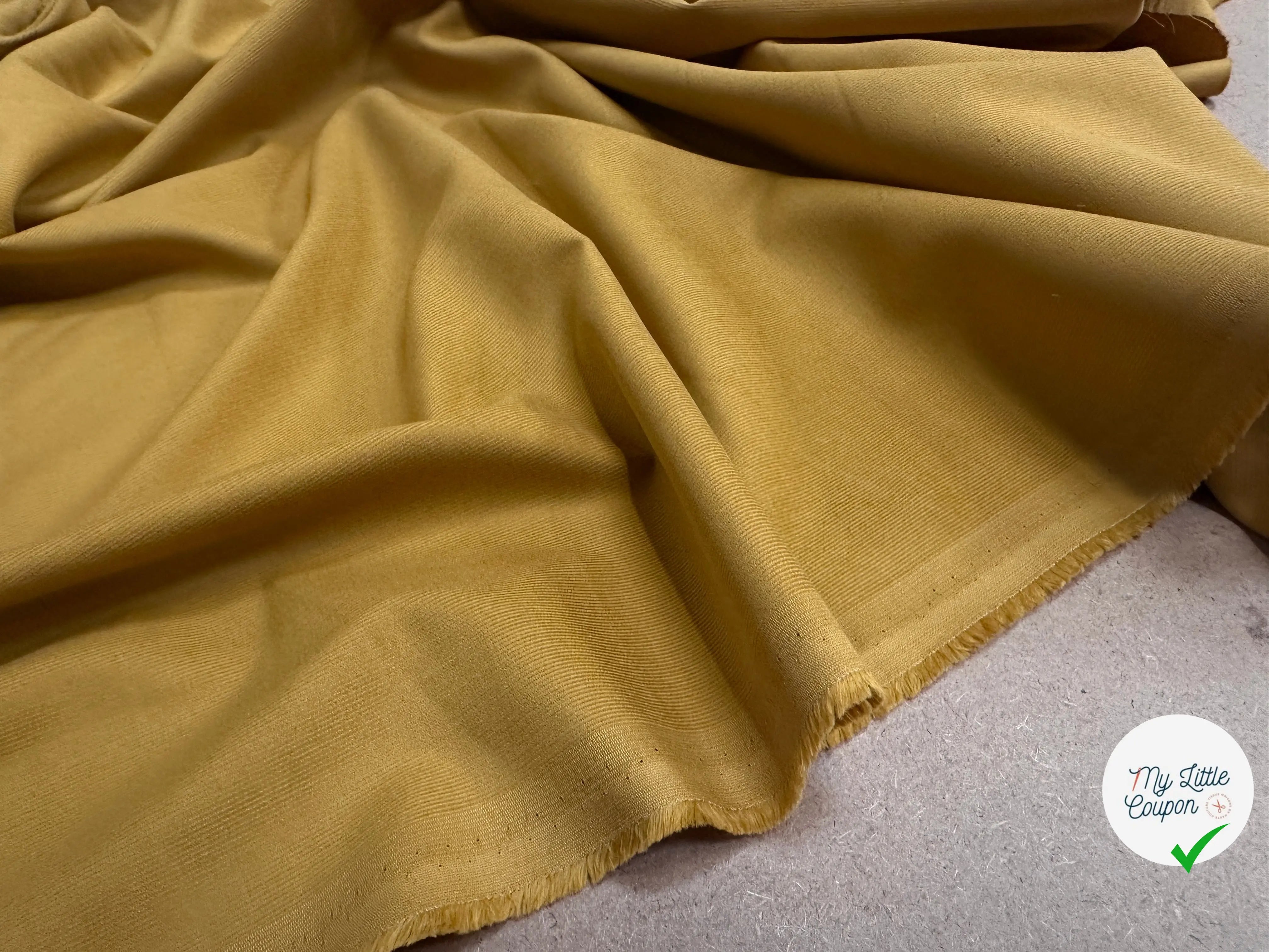 VELOURS CHEMISE 1500 RAIES PURE COTON ALBINI - My Little Coupon