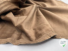 VELOURS CÔTELÉ 300 RAIES CARAMEL - My Little Coupon - tissu - coudre
