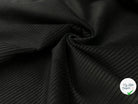 VELOURS CÔTELÉ 300 RAIES NOIR - My Little Coupon - tissu - coudre
