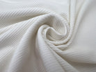 VELOURS CÔTELÉ BLANC MSO