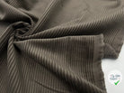 VELOURS CÔTELÉ GRIS CARBONE - My Little Coupon - tissu - coudre