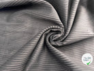 VELOURS CÔTELÉ GROSSES CÔTES GRIS MOYEN - My Little Coupon - tissu - coudre