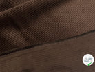 VELOURS CÔTELÉ 300 RAIES CHOCO - My Little Coupon - tissu - coudre