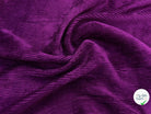 VELOURS DE COTON 500 RAIES VIOLET 140CM - My Little Coupon