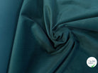 VELOURS DE COTON BIO CLASSIQUE 600 RAIES STRETCH VERT 98% COTON - My Little Coupon