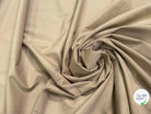 VELOURS DE COTON CLASSIQUE 800 RAIES STRETCH BEIGE 98% COTON - My Little Coupon