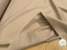 VELOURS DE COTON CLASSIQUE 800 RAIES STRETCH BEIGE 98% COTON - My Little Coupon