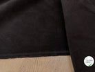 VELOURS DE COTON COTELÉ 1000 RAIES MARRON FONCÉ - My Little Coupon