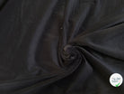 VELOURS DE COTON CÔTELÉ NOIR STRETCH - My Little Coupon
