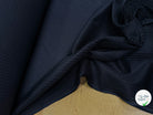 VELOURS DE COTON FANTAISIE 300 RAIES BLEU MARINE 100% COTON - My Little Coupon