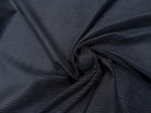 VELOURS DE COTON FANTAISIE 300 RAIES BLEU MARINE 100% COTON - My Little Coupon