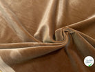 VELOURS DE COTON LISSE BEIGE 100% COTON - My Little Coupon